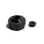 Standard Cap with Center Plug - Black