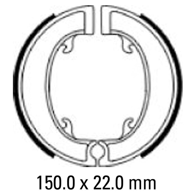 FERODO Brake Shoe Set - FSB918 Hover Image
