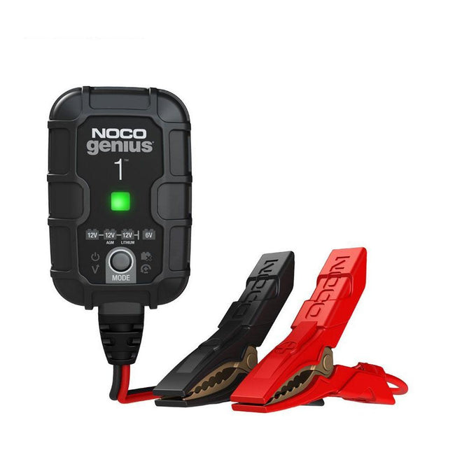 NOCO Genius 1 Battery Charger for Lead Acid 6 & 12V and 12.8V Lithium Batteries Hover Image