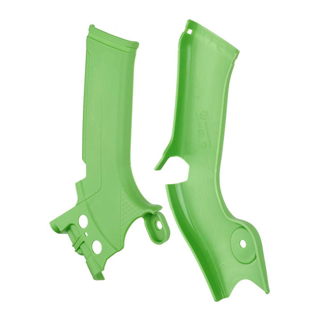 POLISPORT FRAME PROTECTORS KAWASAKI KX250 21-22/KX450 19-22 - GREEN Main Image