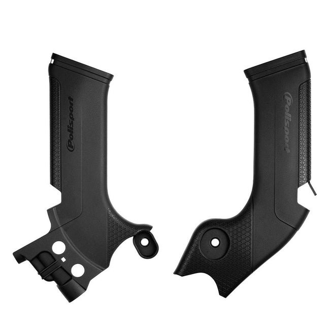 POLISPORT FRAME PROTECTORS KAWASAKI KX250 21-22/KX450 19-22 - BLACK Hover Image