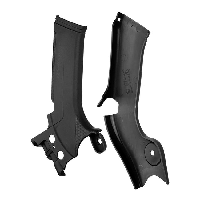 POLISPORT FRAME PROTECTORS KAWASAKI KX250 21-22/KX450 19-22 - BLACK Main Image