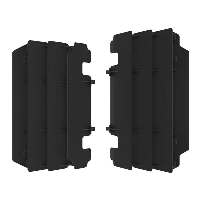 POLISPORT RADIATOR LOUVRES KAWASAKI KX - BLACK (75-847-24K) Hover Image