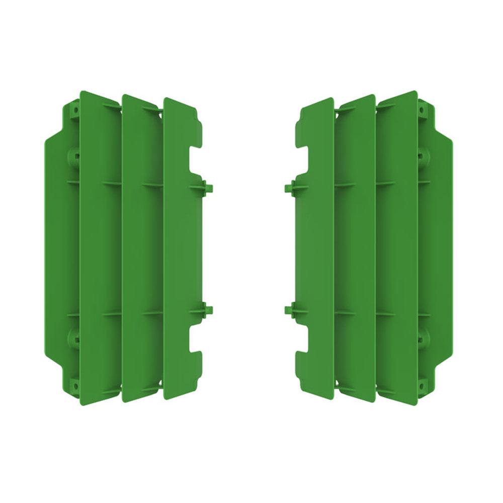 POLISPORT RADIATOR LOUVRES KAWASAKI KX - GREEN (75-847-25G5)