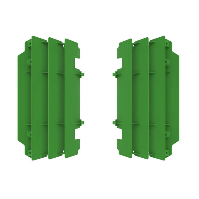 POLISPORT RADIATOR LOUVRES KAWASAKI KX - GREEN (75-847-25G5) Hover Image