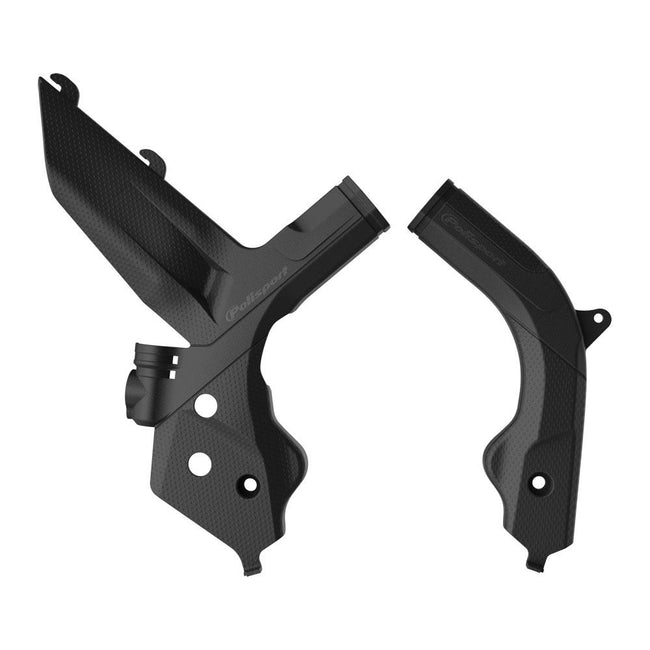 POLISPORT FRAME PROTECTORS KTM SX/SX-F/EXC/EXC-F - BLACK Hover Image