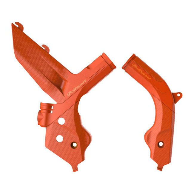 POLISPORT FRAME PROTECTORS KTM SX/SX-F/EXC/EXC-F - ORANGE Hover Image