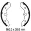 FERODO Brake Shoe Set - FSB925