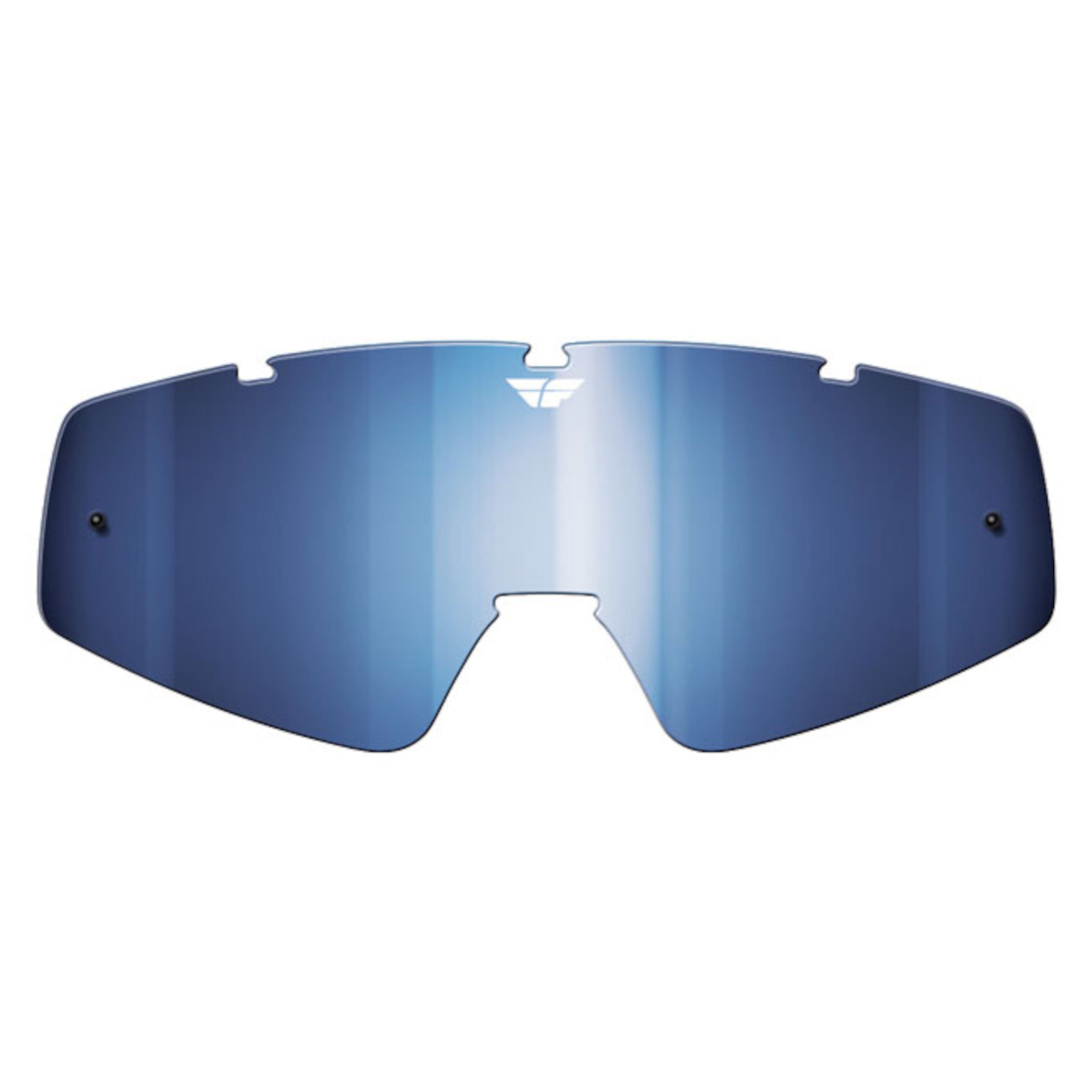 Fly Racing - Focus & Zone - Replacement Lens - Chrome Blue