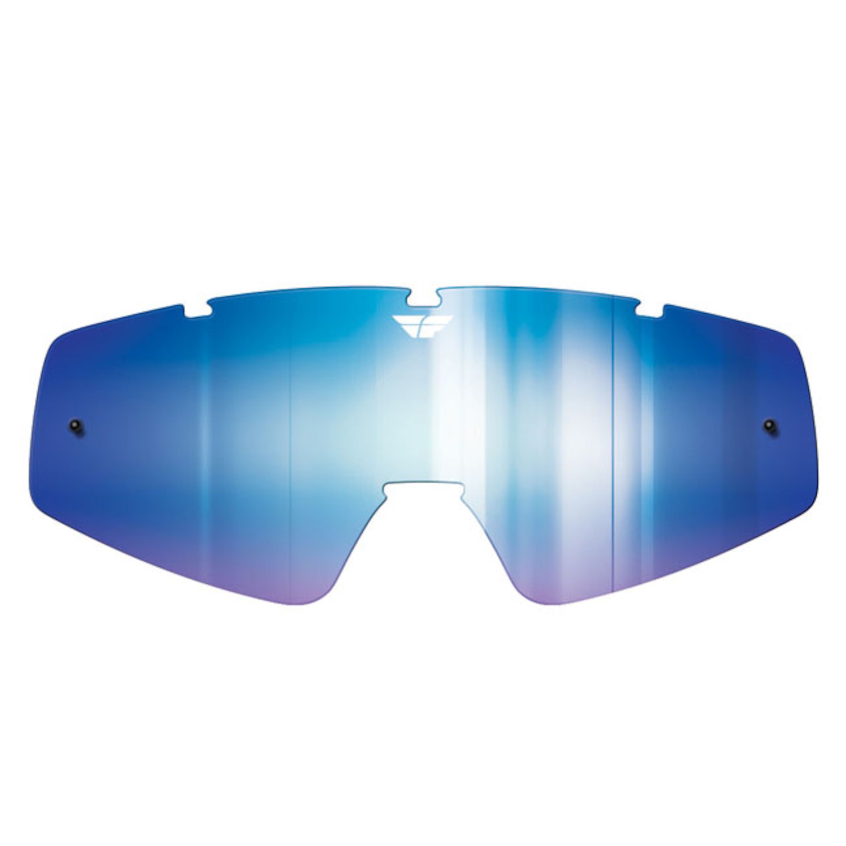 Fly Racing - Focus & Zone - Replacement Lens - Blue Mirror
