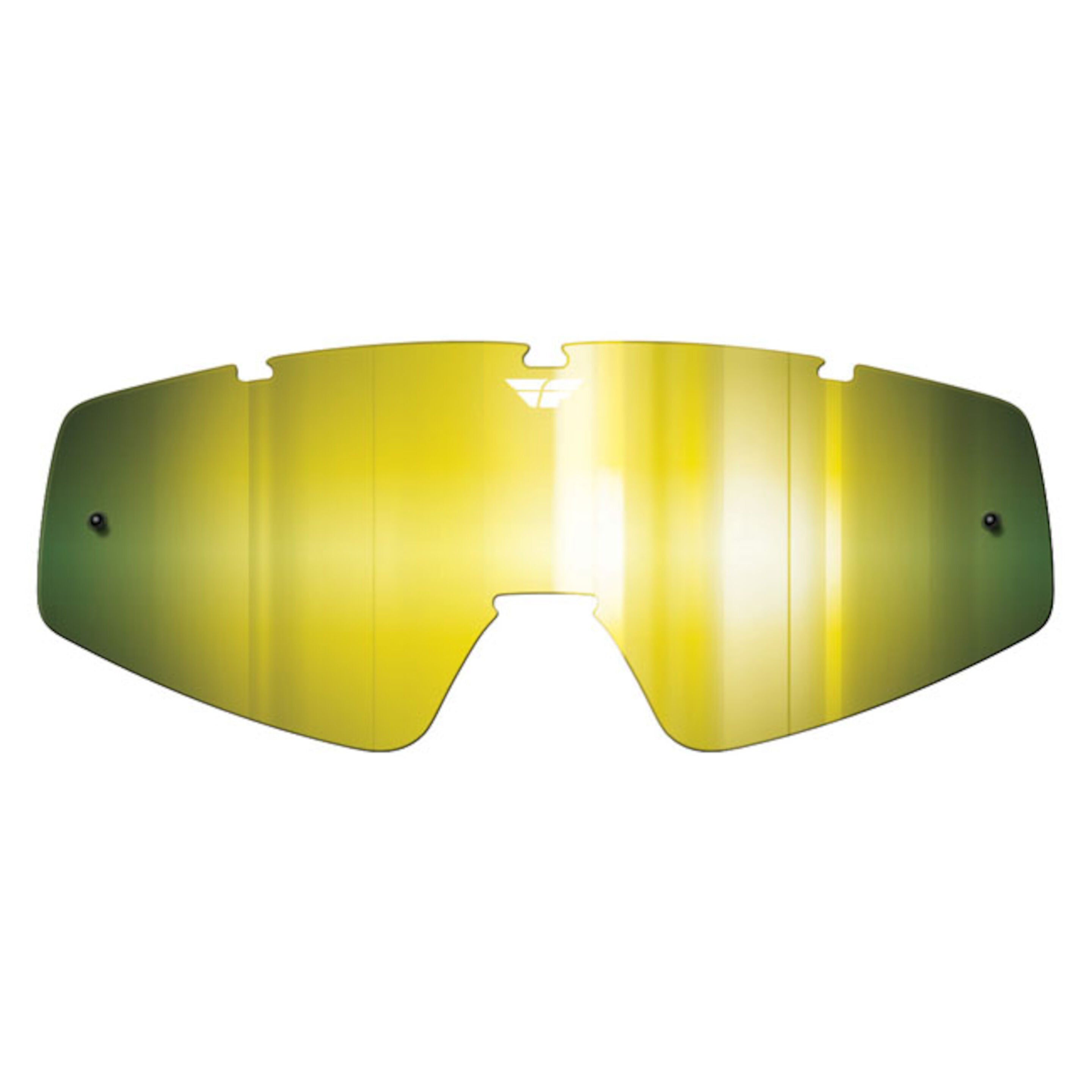 Fly Racing - Focus & Zone - Replacement Lens - Gold Mirror