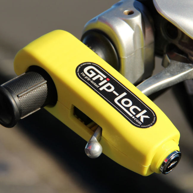 Grip Lock Handlebar Lock - Yellow Hover Image