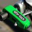 Grip Lock Handlebar Lock - Green