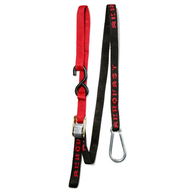 Aerofast MC2K Tiedown - 25mm Karabiner Hook - Red/Black Hover Image