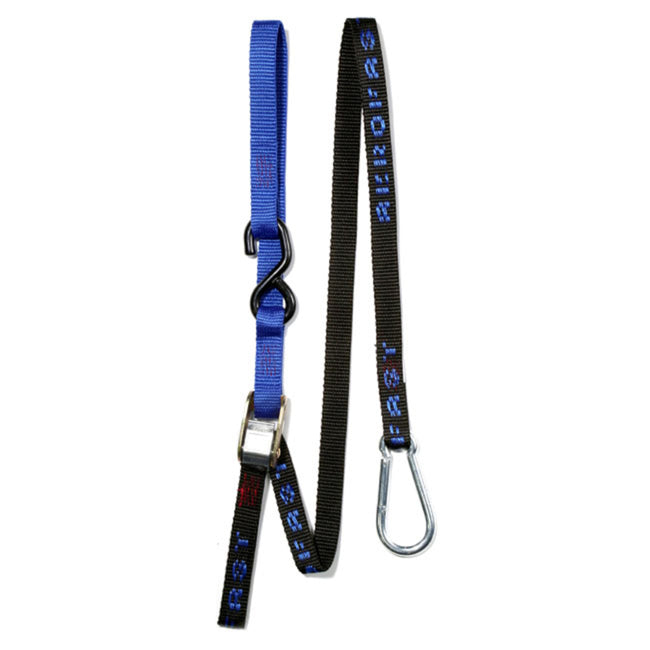 Aerofast MC2K Tiedown - 25mm Karabiner Hook - Blue/Black Hover Image