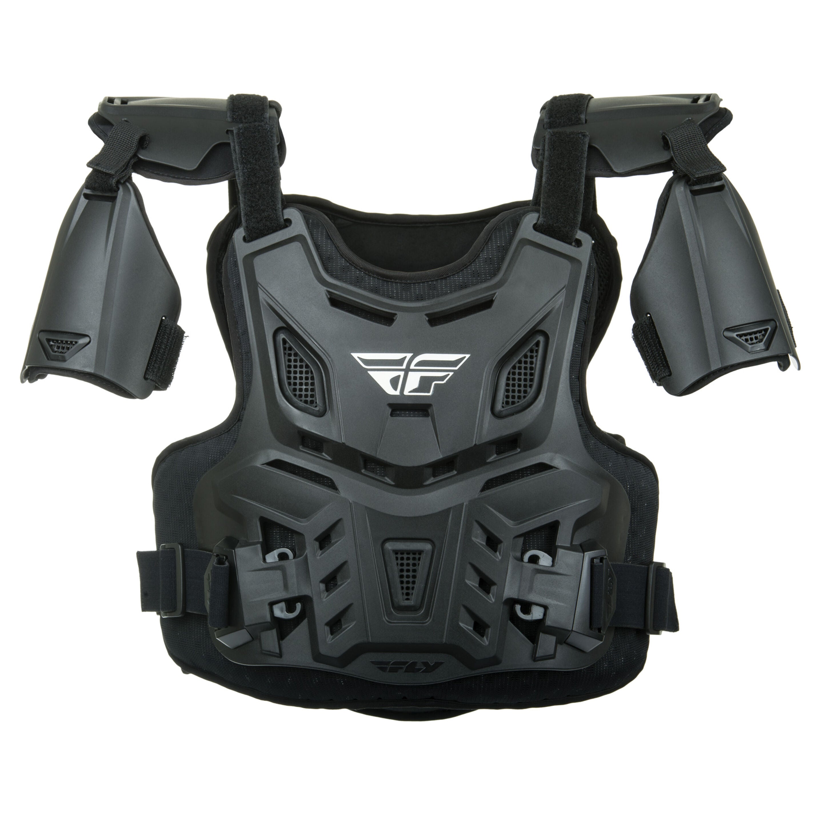 Fly Racing Roost Body Armour - Revel - Offroad Youth - White