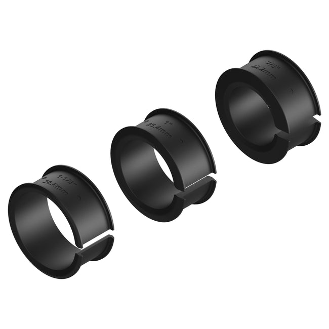 Spare Part - Quad Lock Replacement Bar Spacers - Motorcycle Handlebar Mount - 3 Pieces Hover Image