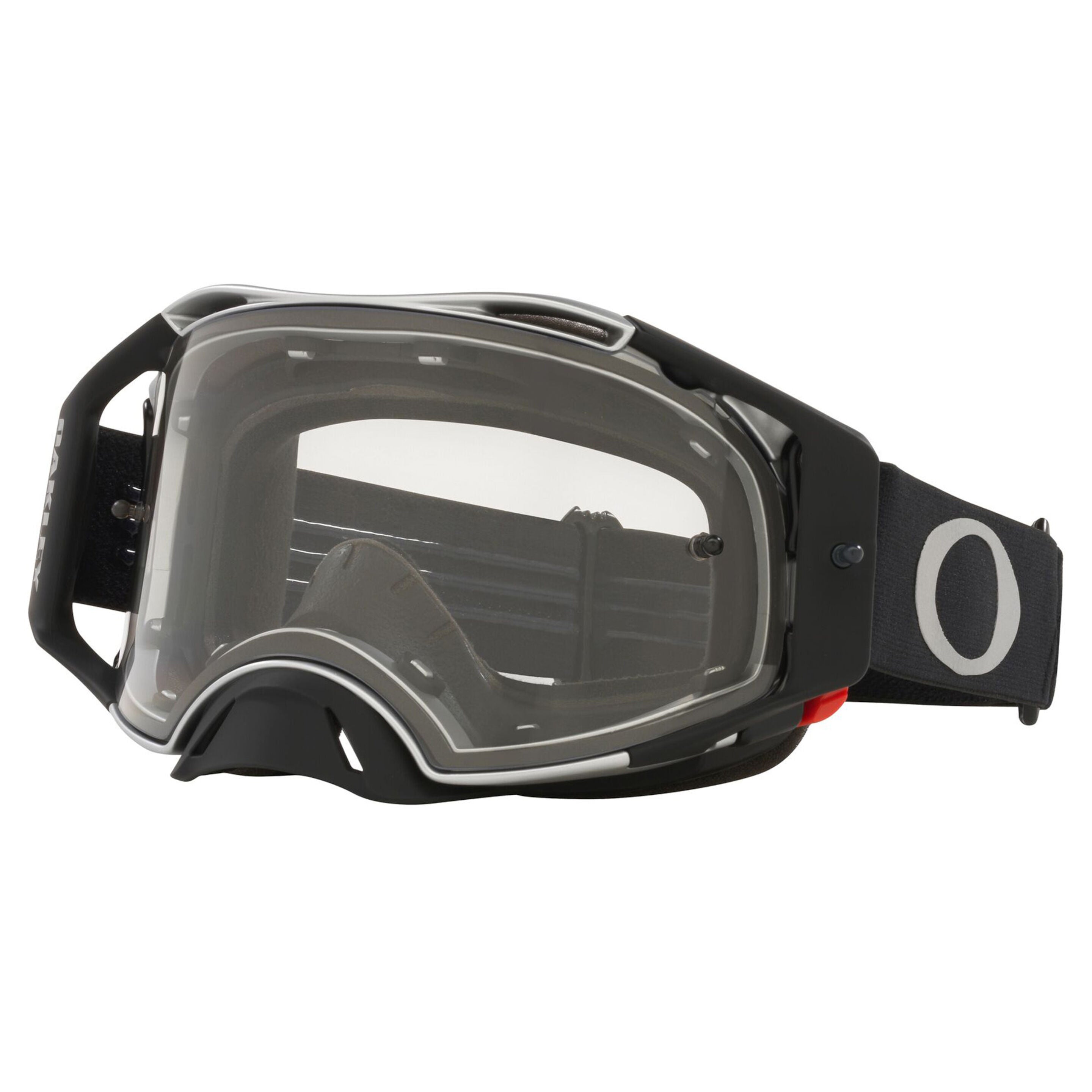 Oakley - Airbrake - Tuff Blocks - Black Gunmetal - Clear Lens