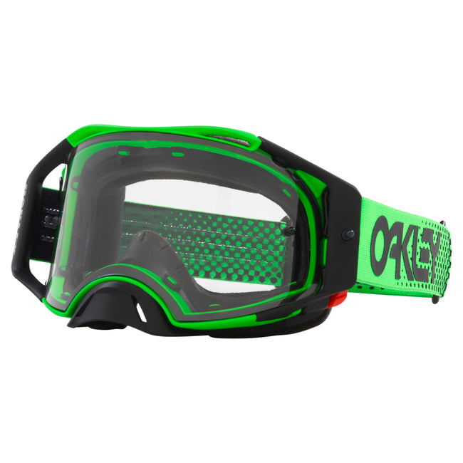 Oakley - Airbrake - Moto B1B - Green - Clear Lens Hover Image