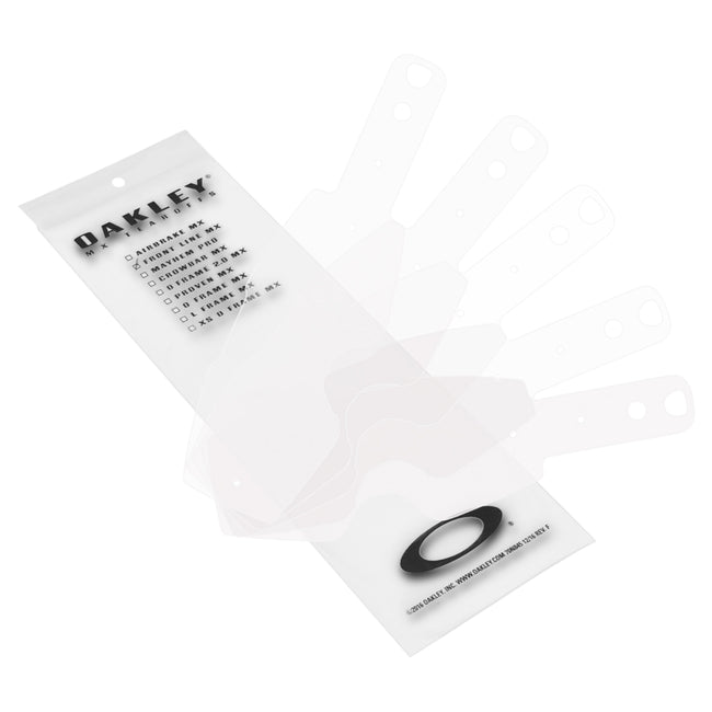 Spare Part - Oakley Front Line - MX Goggle - Standard Tear Offs - 25 Pack Hover Image