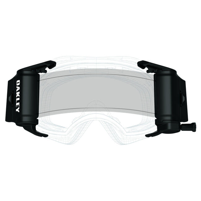 Spare Part - Oakley Airbrake - MX Goggle - Roll Off Kit - Clear Hover Image