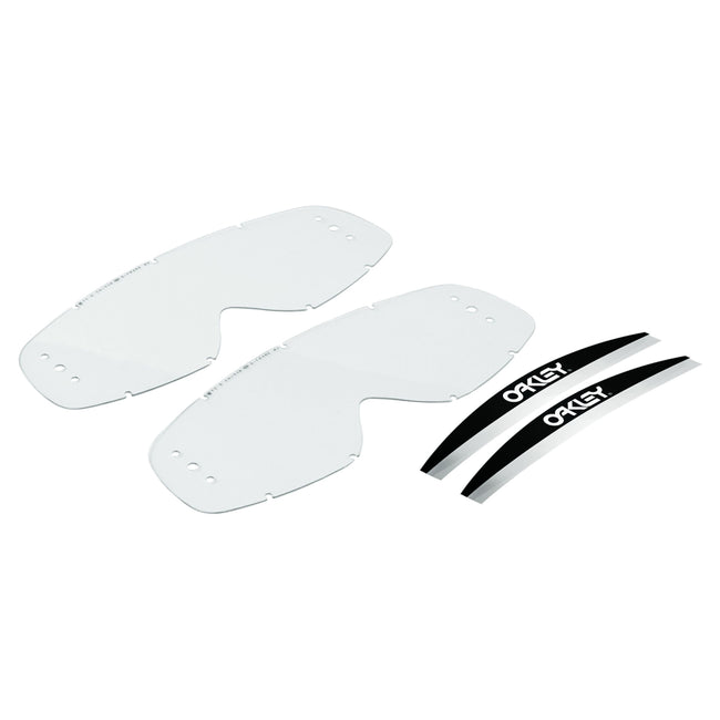 Spare Part - Oakley Front Line - MX Goggle - Roll Off Replacement Lenses - Clear Hover Image