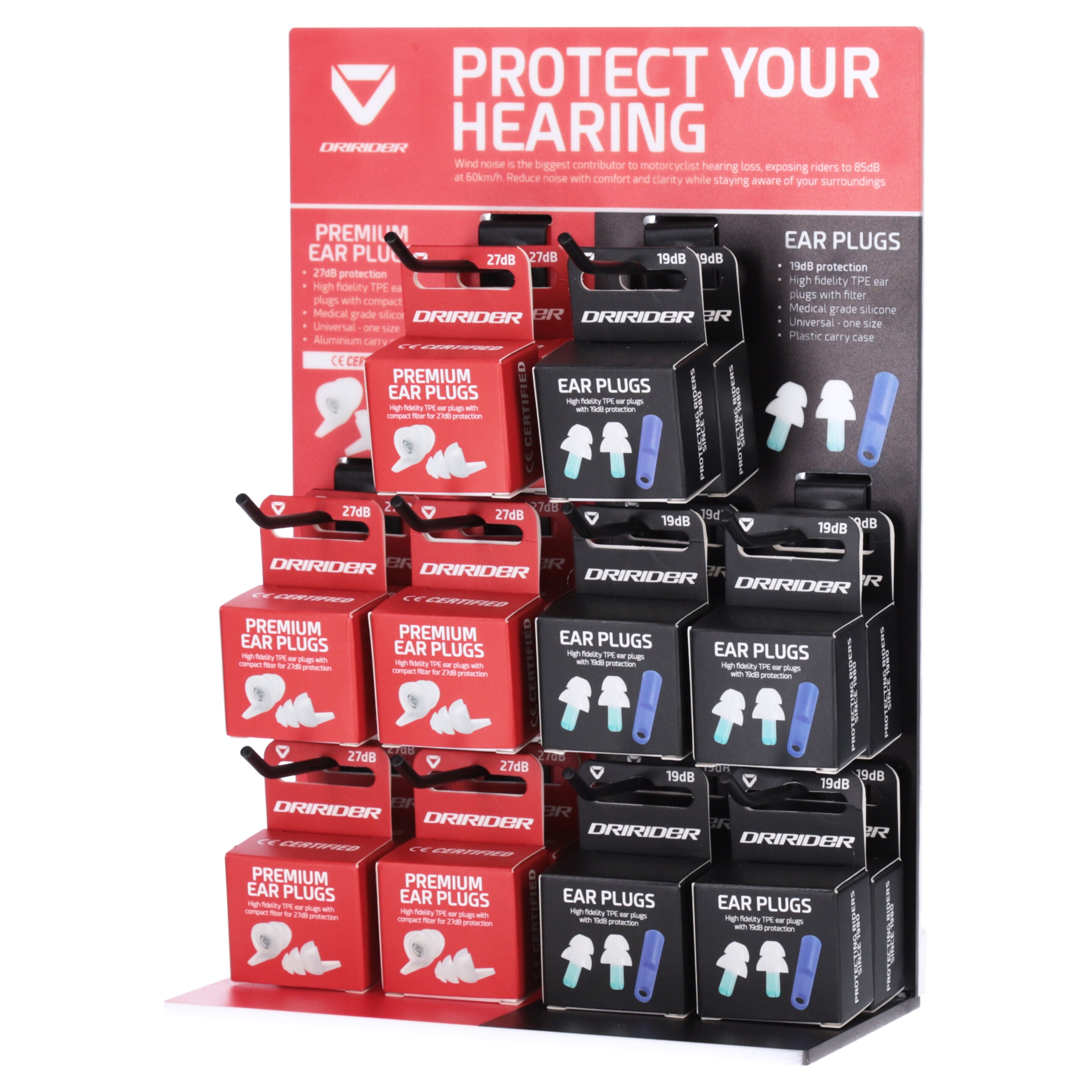 Dririder Ear Plugs - Dealer Starter Pack
