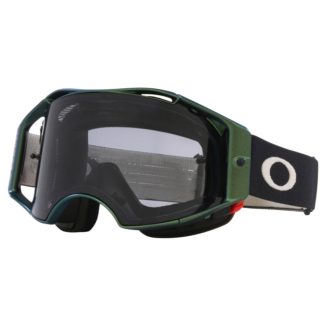 Oakley - Airbrake MTB - Black Green Colourshift - Light Grey Lens Hover Image