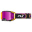 Fly Racing Zone Elite Google - Black/Yellow/Purple - Magenta/Teal Mirror/Smoke Lens
