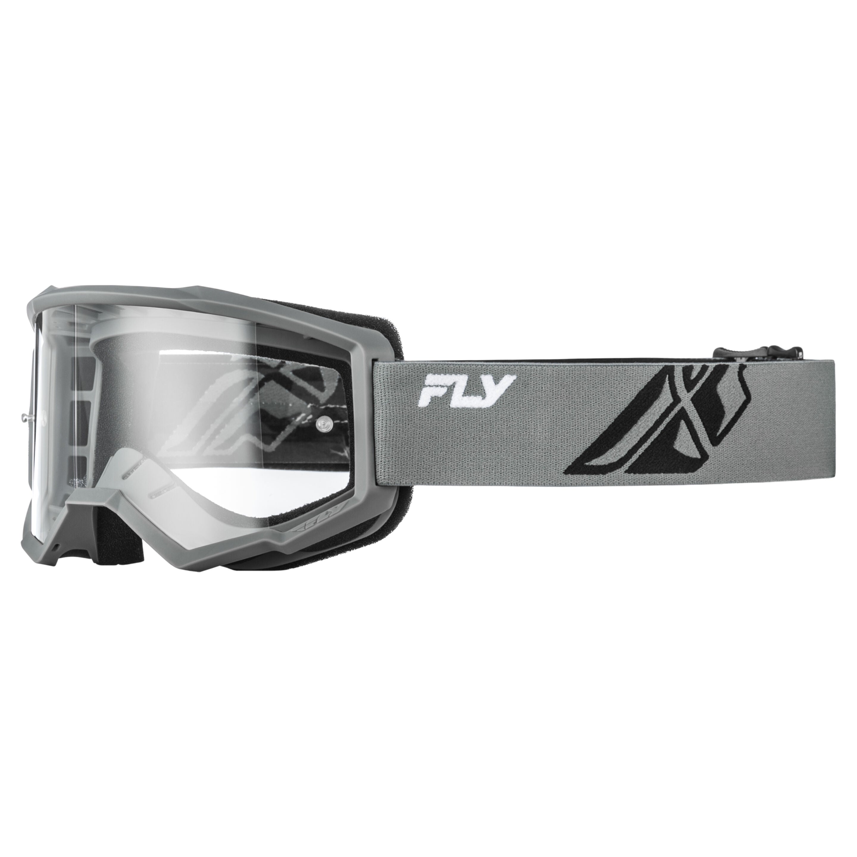 Fly Racing Focus Goggle - Grey/Black - Clear Lens