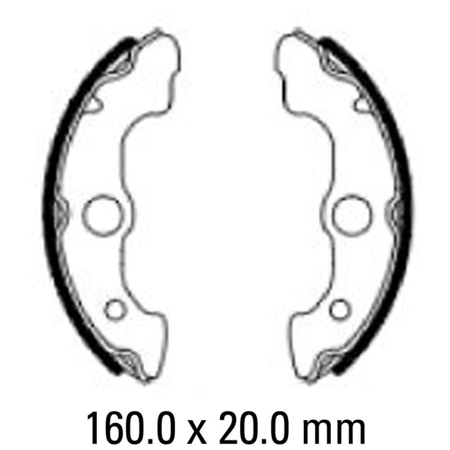 FERODO Brake Shoe Set - FSB931 Hover Image