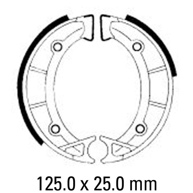 FERODO Brake Shoe Set - FSB939 Hover Image