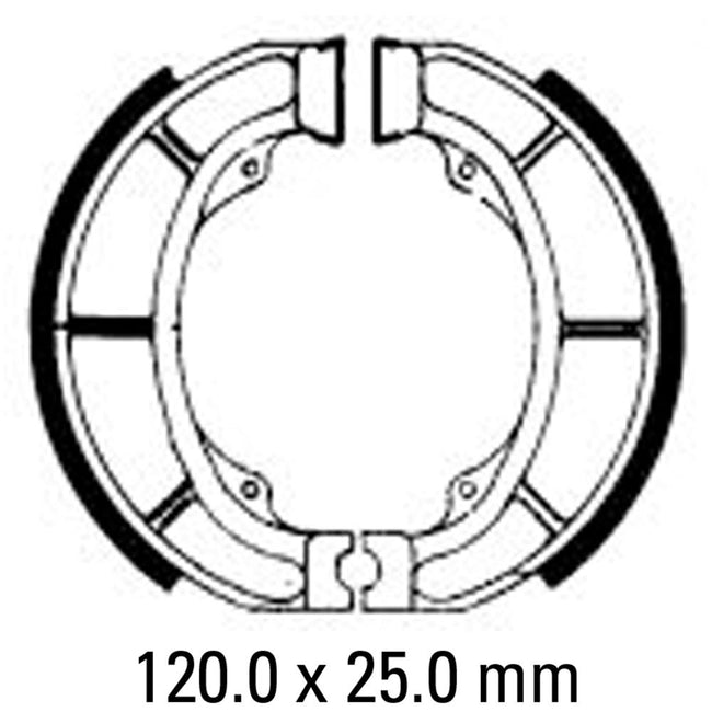 FERODO ECO  Brake Shoe Set - FSB777 EF Hover Image