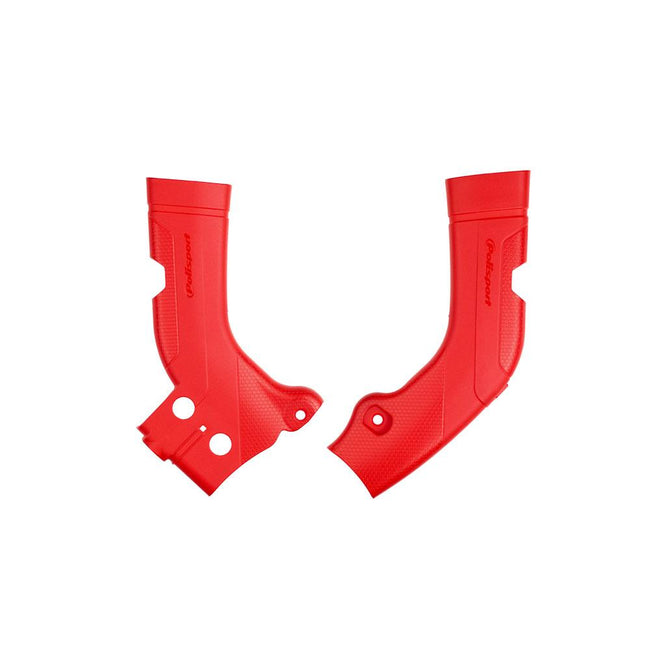 POLISPORT FRAME PROTECTORS HONDA CRF250R 20-21/CRF450R 19-20 - RED Hover Image