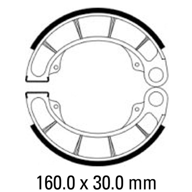 FERODO Brake Shoe Set - FSB946 Hover Image