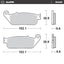 Moto-Master RoadPRO Ceramic Brake Pad (FD0132)