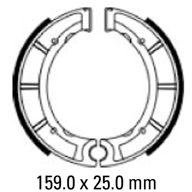 FERODO Brake Shoe Set - FSB948 Hover Image