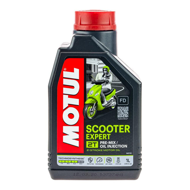 MOTUL SCOOTER EXPERT 2 STROKE OIL - 1 Litre Hover Image
