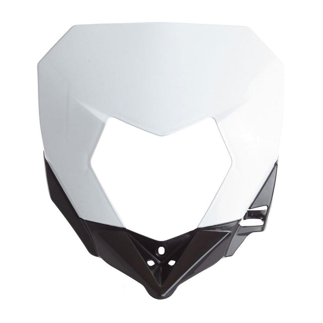 POLISPORT HEADLIGHT SURROUND SHERCO - WHITE/BLACK Hover Image