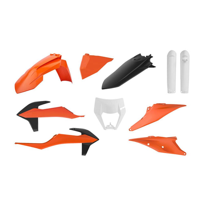 POLISPORT ENDURO KIT KTM EXC/EXCF 20-23 - OEM 20 (INCL. HEADLIGHT SURROUND & FORK GUARDS) Hover Image