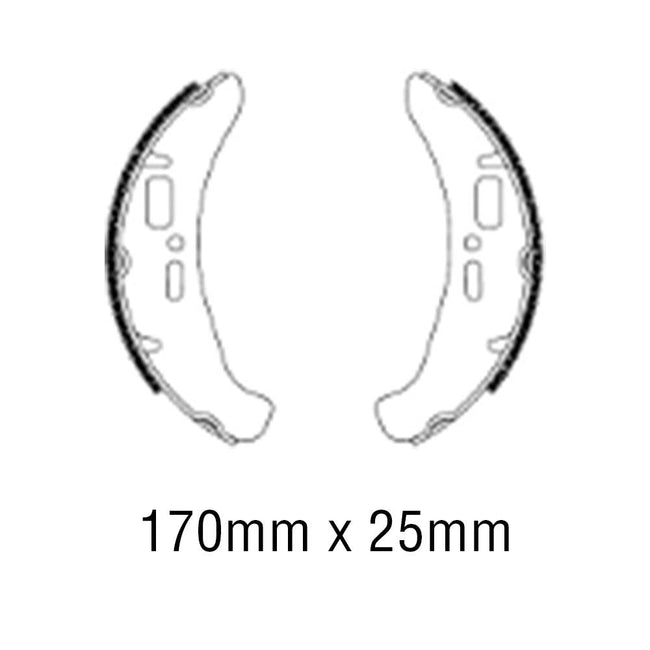 FERODO ECO  Brake Shoe Set - FSB892EF Hover Image