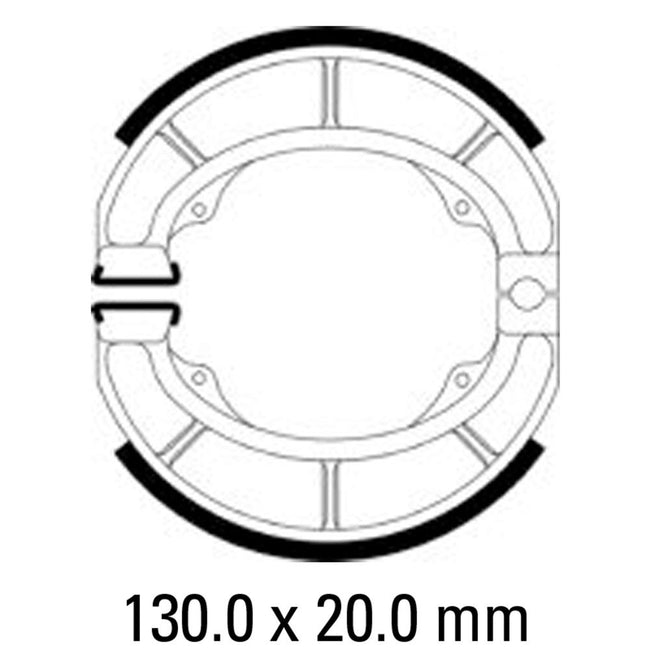 FERODO Brake Shoe Set - FSB956 Hover Image