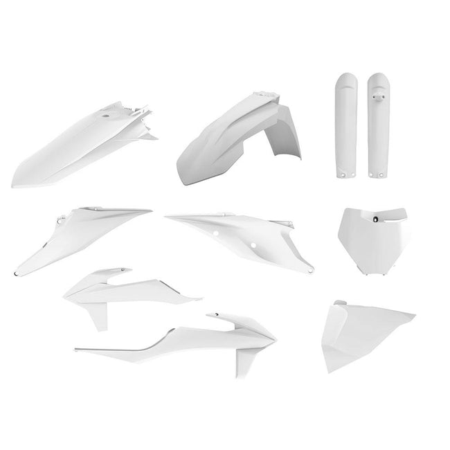 POLISPORT MX KIT KTM SX/SXF 19-22 - WHITE (INCL. FORK GUARDS) Hover Image