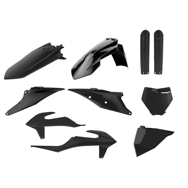 POLISPORT MX KIT KTM SX/SXF 19-22 - BLACK (INCL. FORK GUARDS) Hover Image