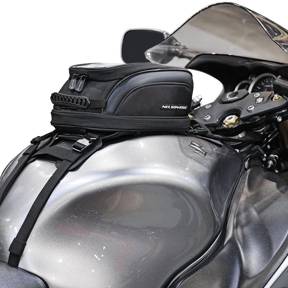 Nelson-Rigg Tank Bag Small Strap & Mag CL-1100-R Commuter Lite
