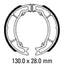FERODO Brake Shoe Set - FSB960