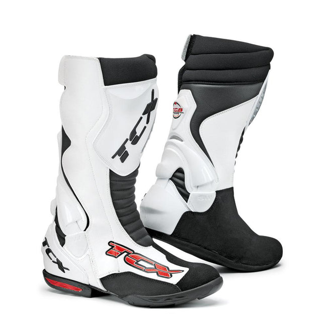 TCX TCS SPEEDWAY BOOTS WHITE Hover Image