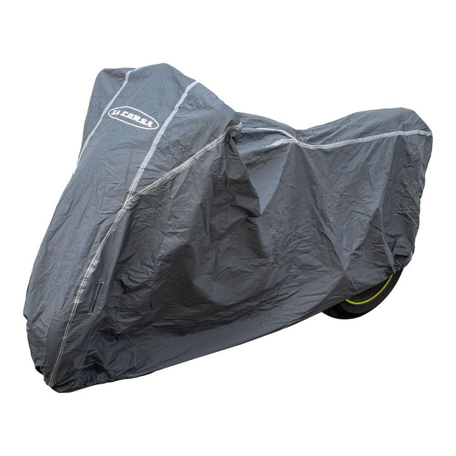 LA CORSA MOTORCYCLE COVER - WATERPROOF / LINED X-Large Hover Image