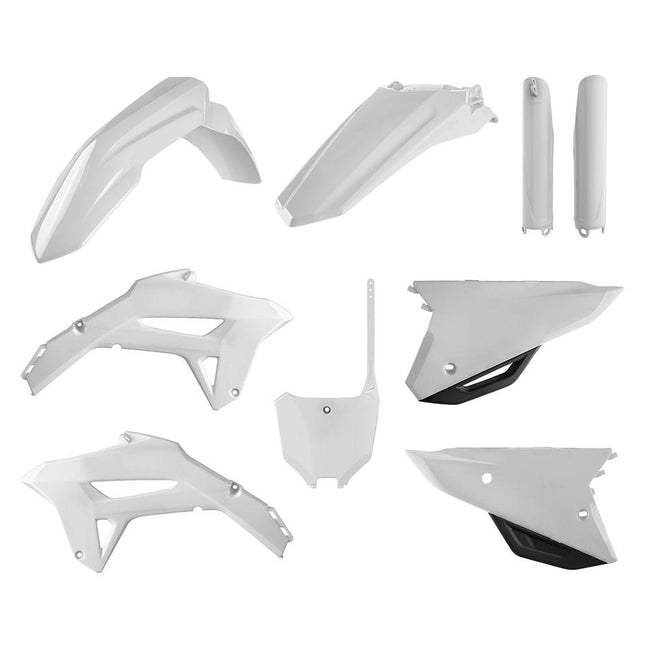 POLISPORT MX KIT HONDA CRF250R 22-24/CRF450R 21-24 - WHITE (INCL. FORK GUARDS) Hover Image