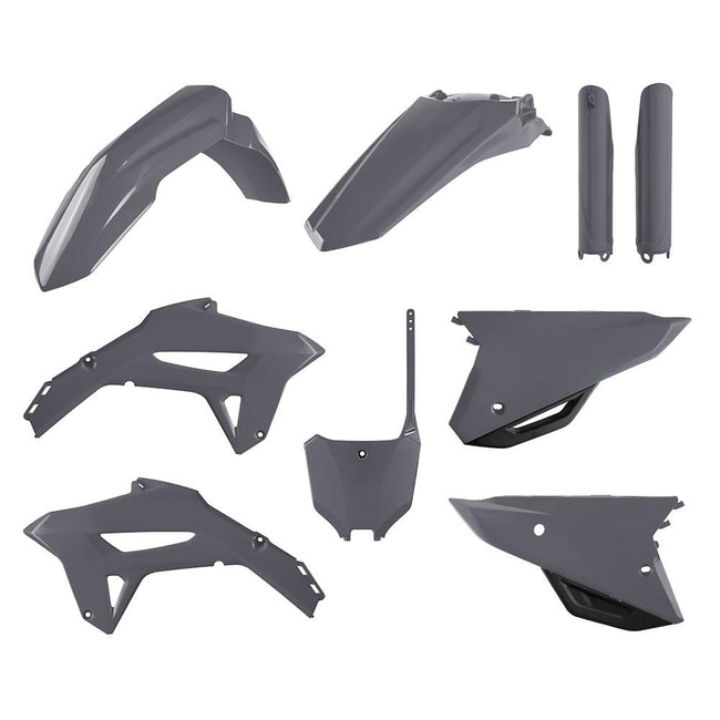 POLISPORT MX KIT HONDA CRF250R 22-24/CRF450R 21-24 - NARDO GREY (INCL. FORK GUARDS) Hover Image